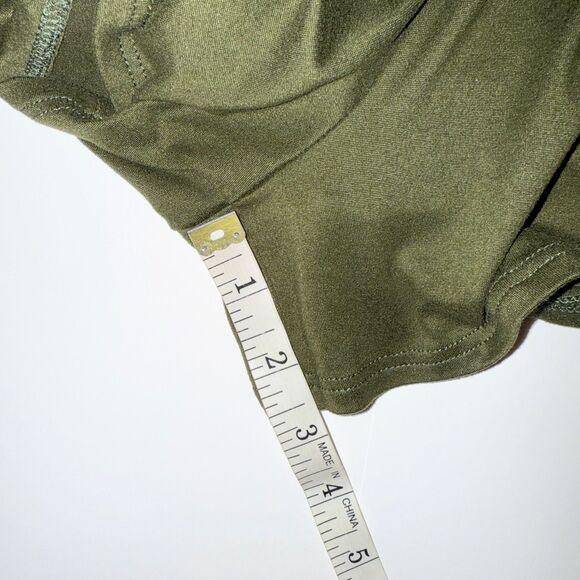 Jade by Jane Redwood Forest Pull On Shorts Skort Green Stretch Waist Comfort S - Picture 7 of 9